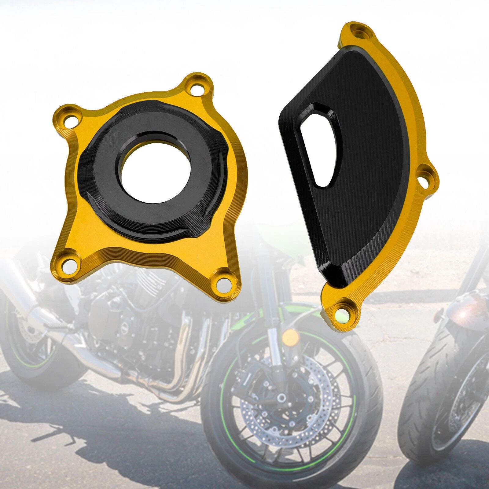 Engine Guards Slider Stator Cover Gold for Kawasaki Z900 RS Cafe (2017–2023)