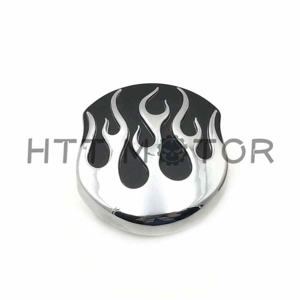 Gas Cap for Harley (1984–2015) - Black Flame Custom
