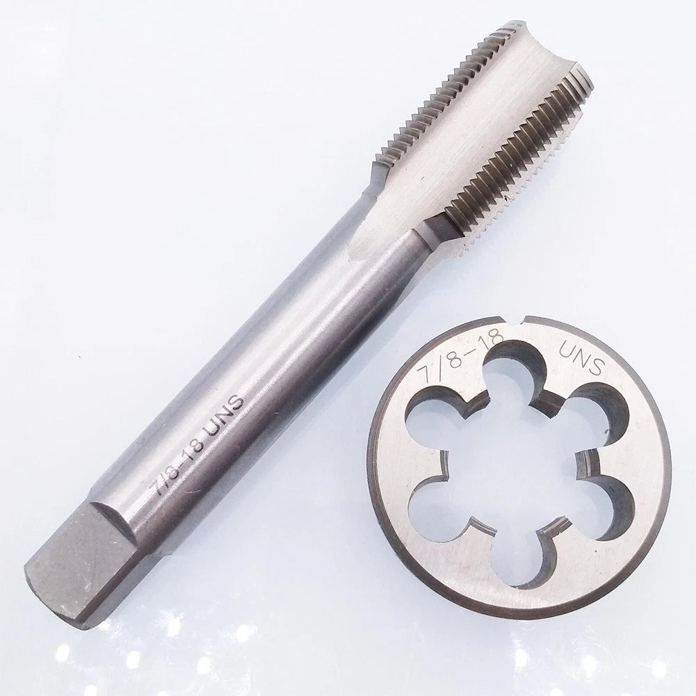 7/8-18 UNS Tap & Die Set for Precision Cutting