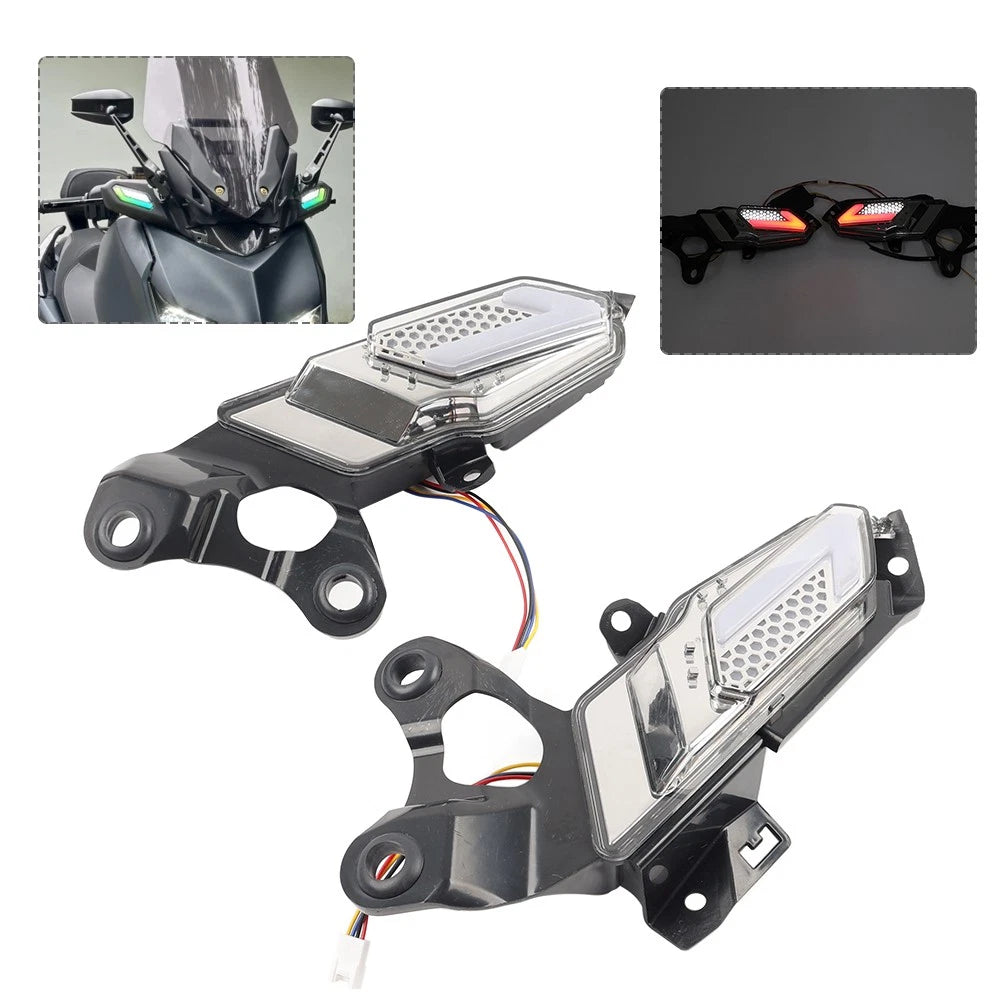 2X Front Turn Signal Light Indicator Lamp for Yamaha XMAX 300 (2023–2024)
