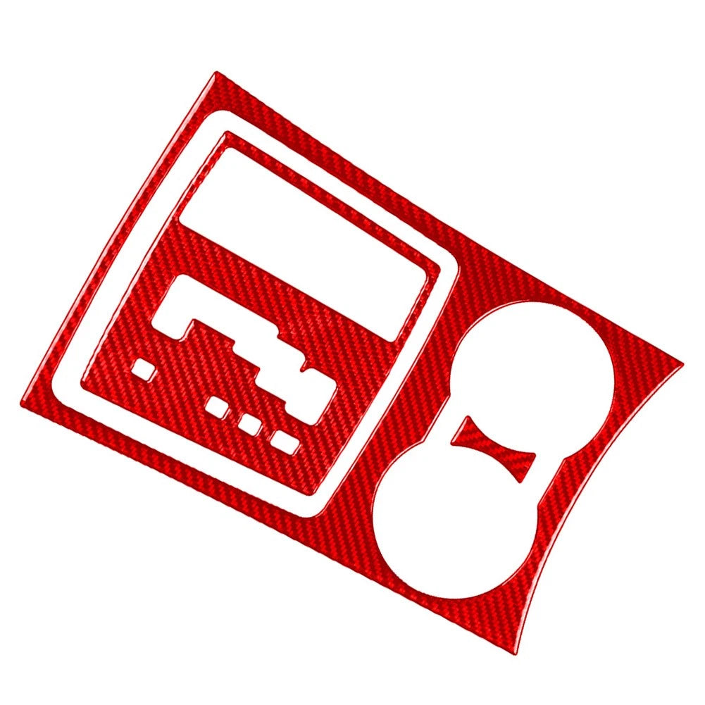 Gear Shift Panel Cover Trim for Chrysler 300, Dodge Charger (2008–2010) Red
