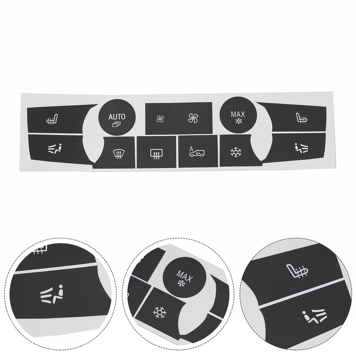 AC Button Repair Sticker for BMW X5 E70, X6 E71
