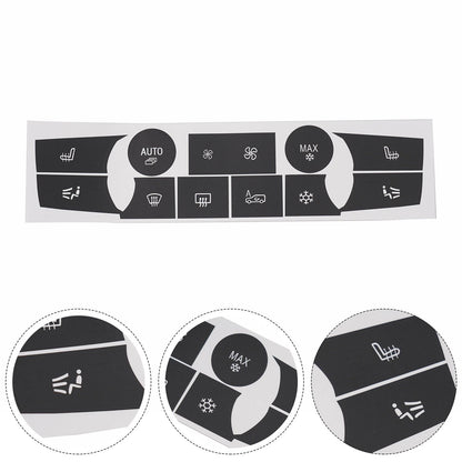 AC Button Repair Sticker for BMW X5 E70, X6 E71