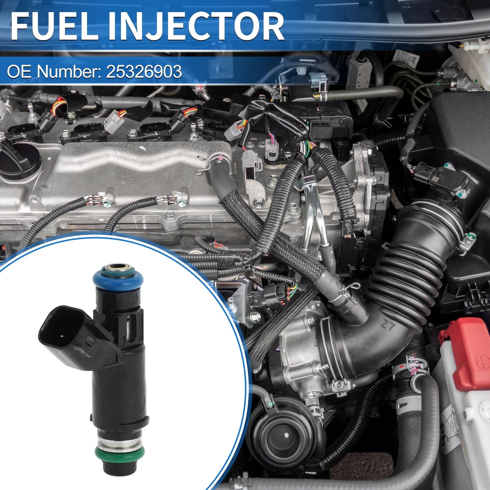 Fuel Injector Replacement for Chevrolet Tahoe 5.3L (2002–2007) 1 Pc