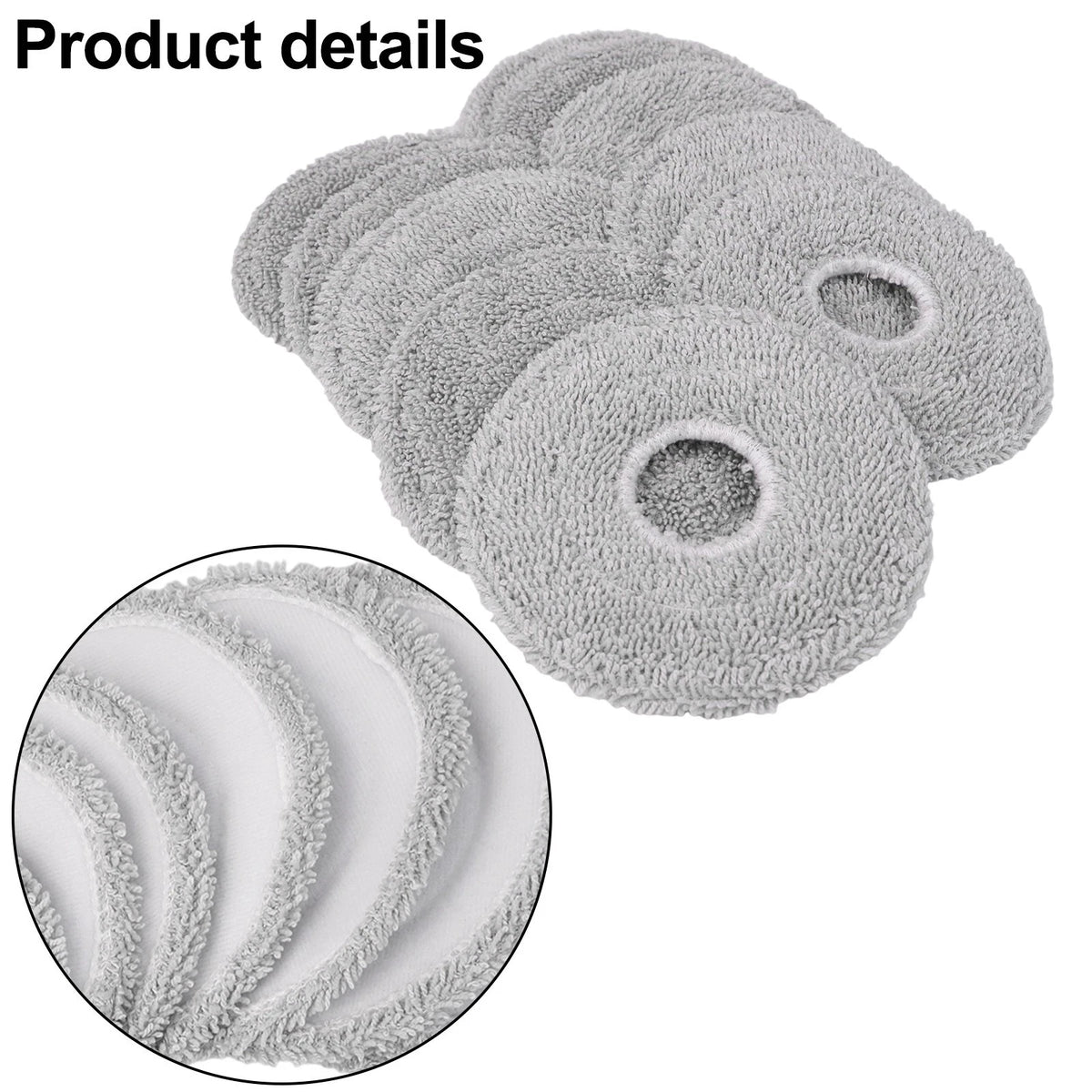 Mop Pads for Mova E30 (Compatible with Ultra Robot Vacuum) - 410 Pieces