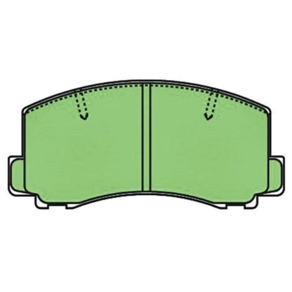 Front Disc Brake Pad Set for Toyota Corolla AE80 AE82R AE92 AE93 AE94 (1984–1994)