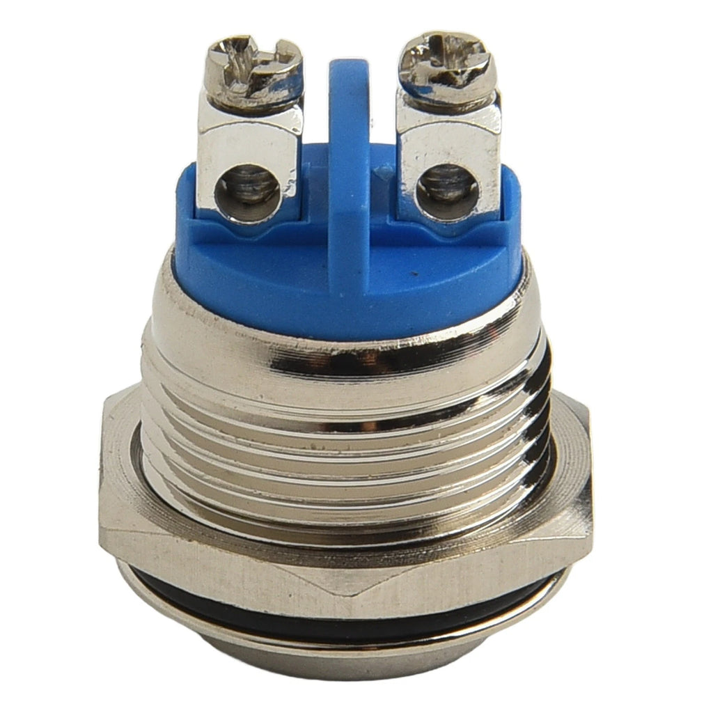 Vandal Proof Metal Push Button Switch 16mm Weatherproof (Universal)
