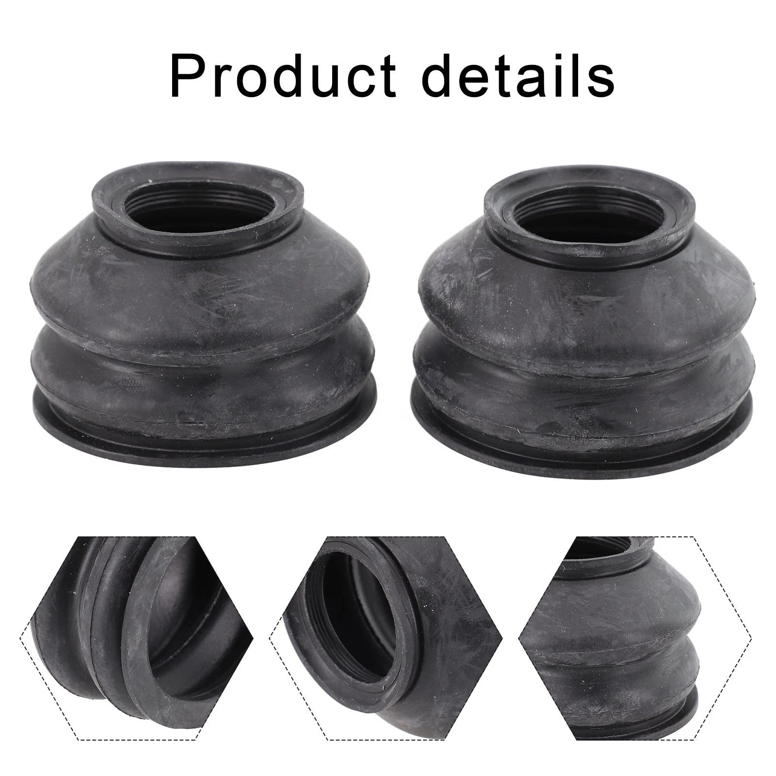 Set of 2 Ball Joint Covers for (233341MM)