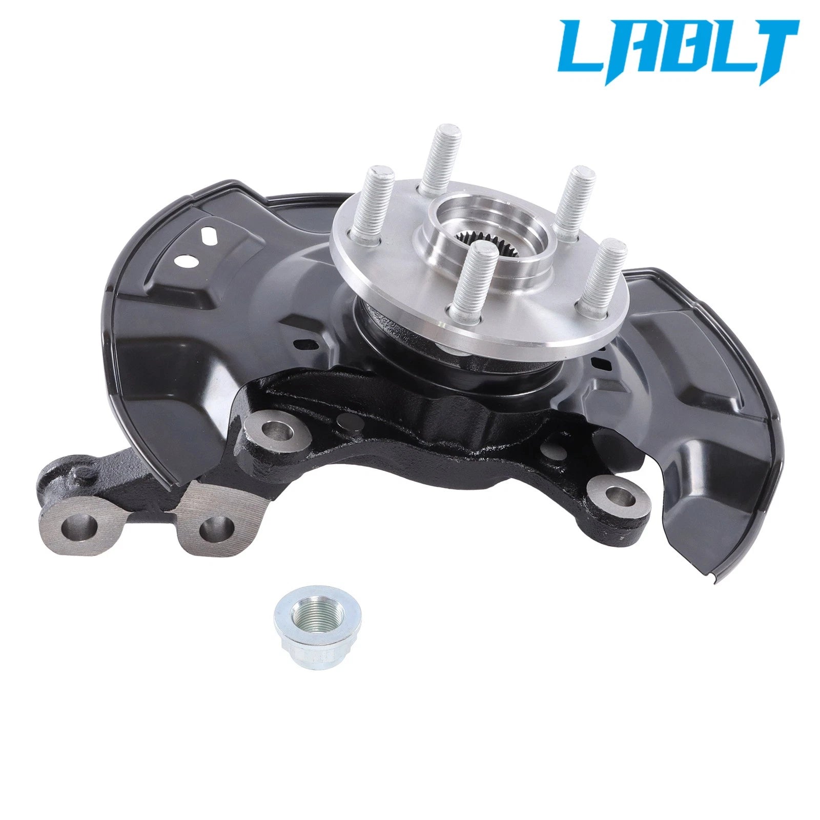 Front Left Steering Knuckle & Wheel Hub Bearing Assembly for Scion xD (2008–2014)