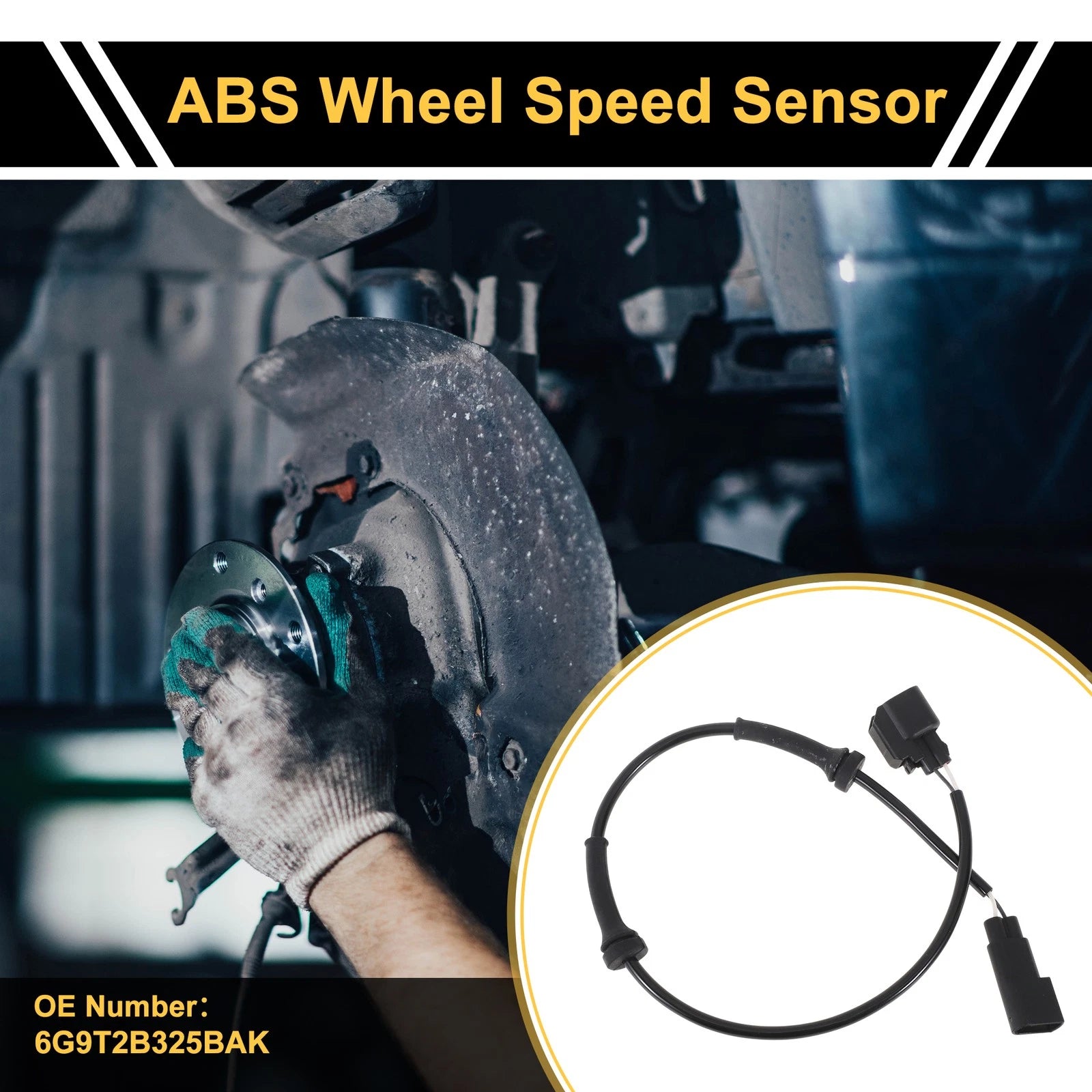 Wheel Speed Sensor ABS for Ford Focus Left (2007–2016)