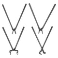 4pc Carbon Steel Tongs Set for Blacksmithing Tool (Forging)