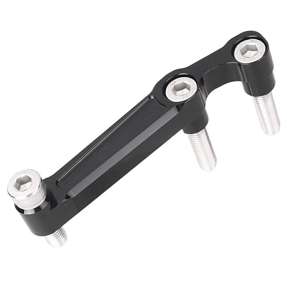 CNC Aluminum Steering Damper Stabilizer Bracket for Kawasaki Ninja 300 (2013–2016)