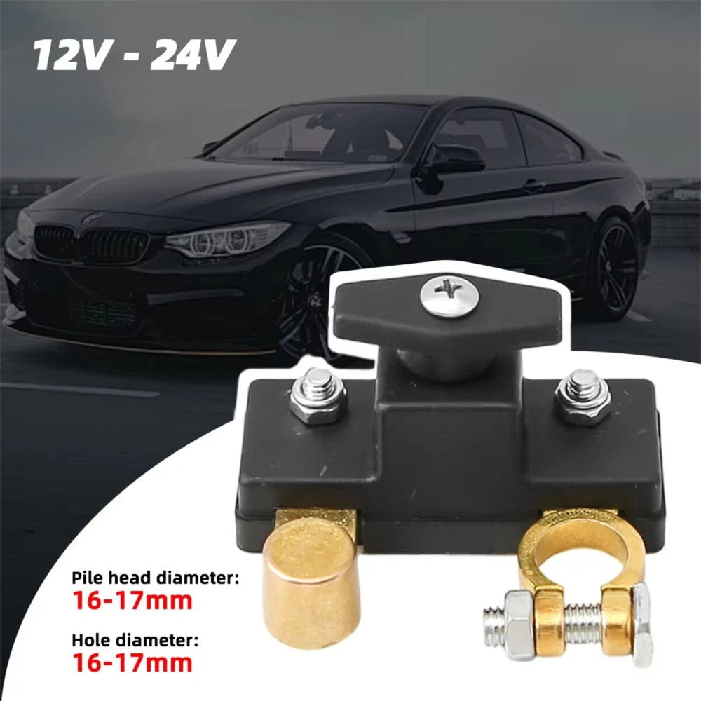 Car Battery Disconnect Isolator Cut Off Switch 12-24V Universal