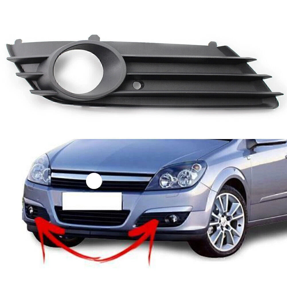 Right Front Bumper Lower Grille Fog Light for Vauxhall Astra H (2004–2007)