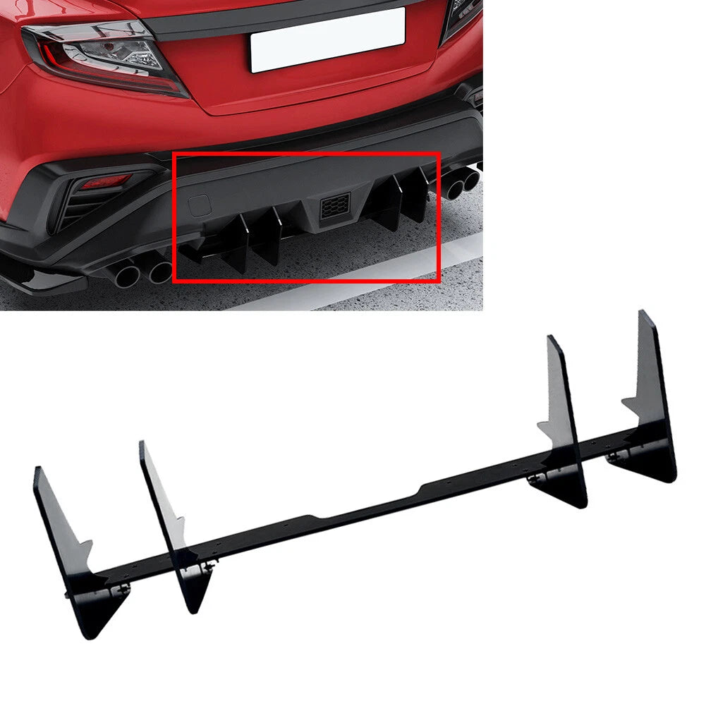 Rear Bumper Splitter Spoiler Lip for Subaru WRX STI (2022–2024)