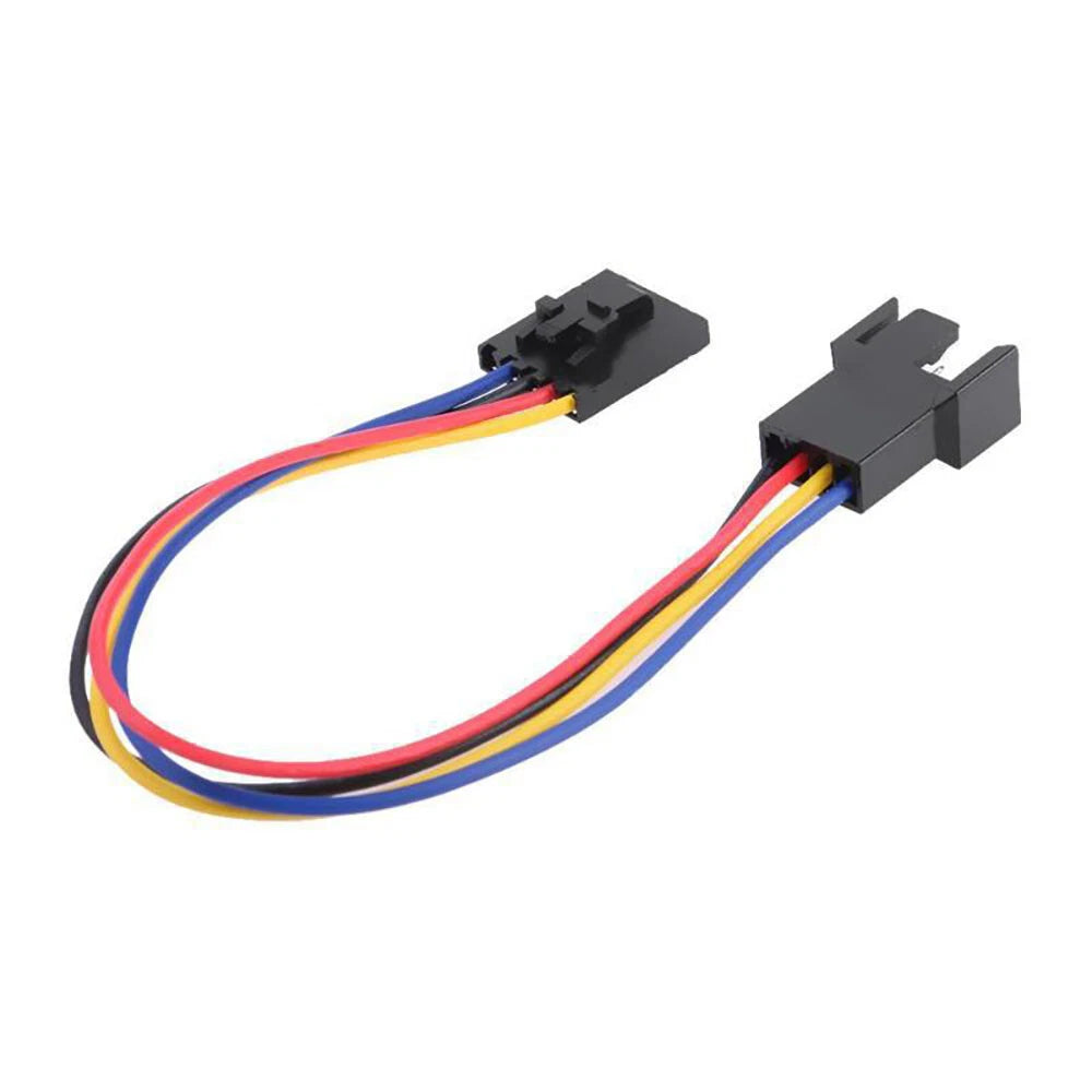 2Pcs 5Pin to 4Pin Standard PC Fan Adapter Cable Line For Dell