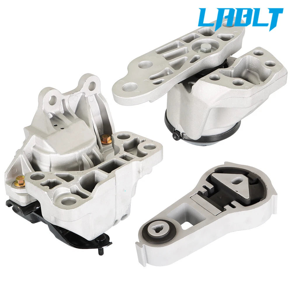 3X Engine Motor & Transmission Mount Set for Ford Explorer (2011–2015)