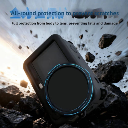 Silicone Case for DJI Action 6 (2023) - Shockproof, Lightweight, Black