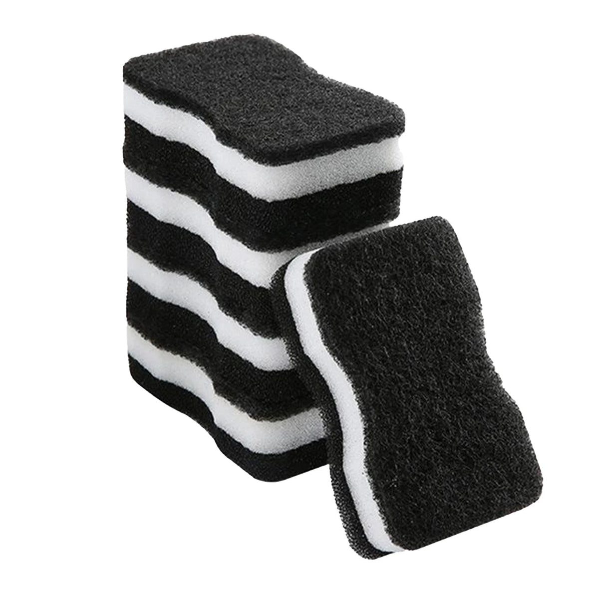 Clean Grease Sponge Scouring Pad for Kitchen Dish Cleaning (Versatile)