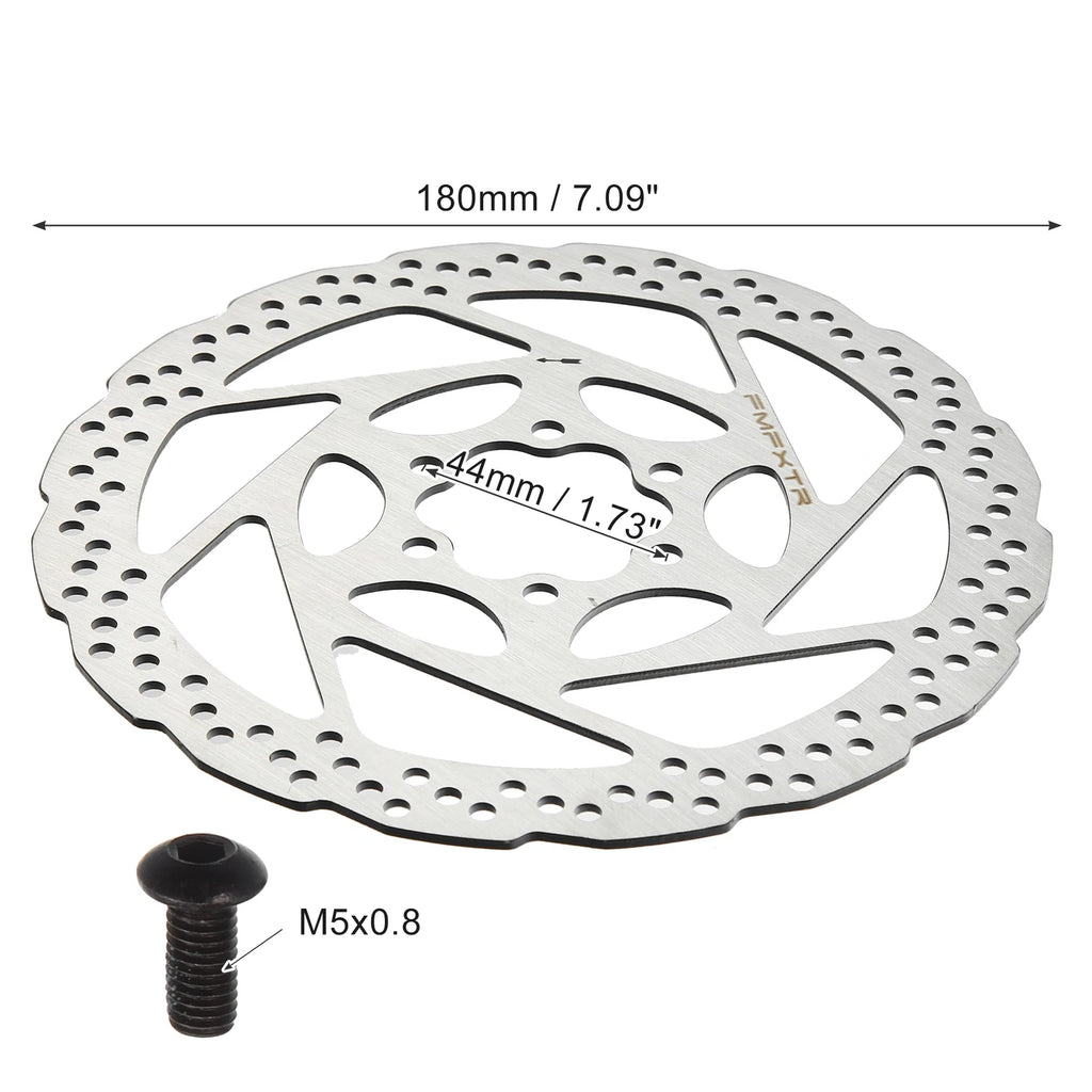 180 mm Steel Bicycle Floating Disc Brake Rotor for (2010–2023)