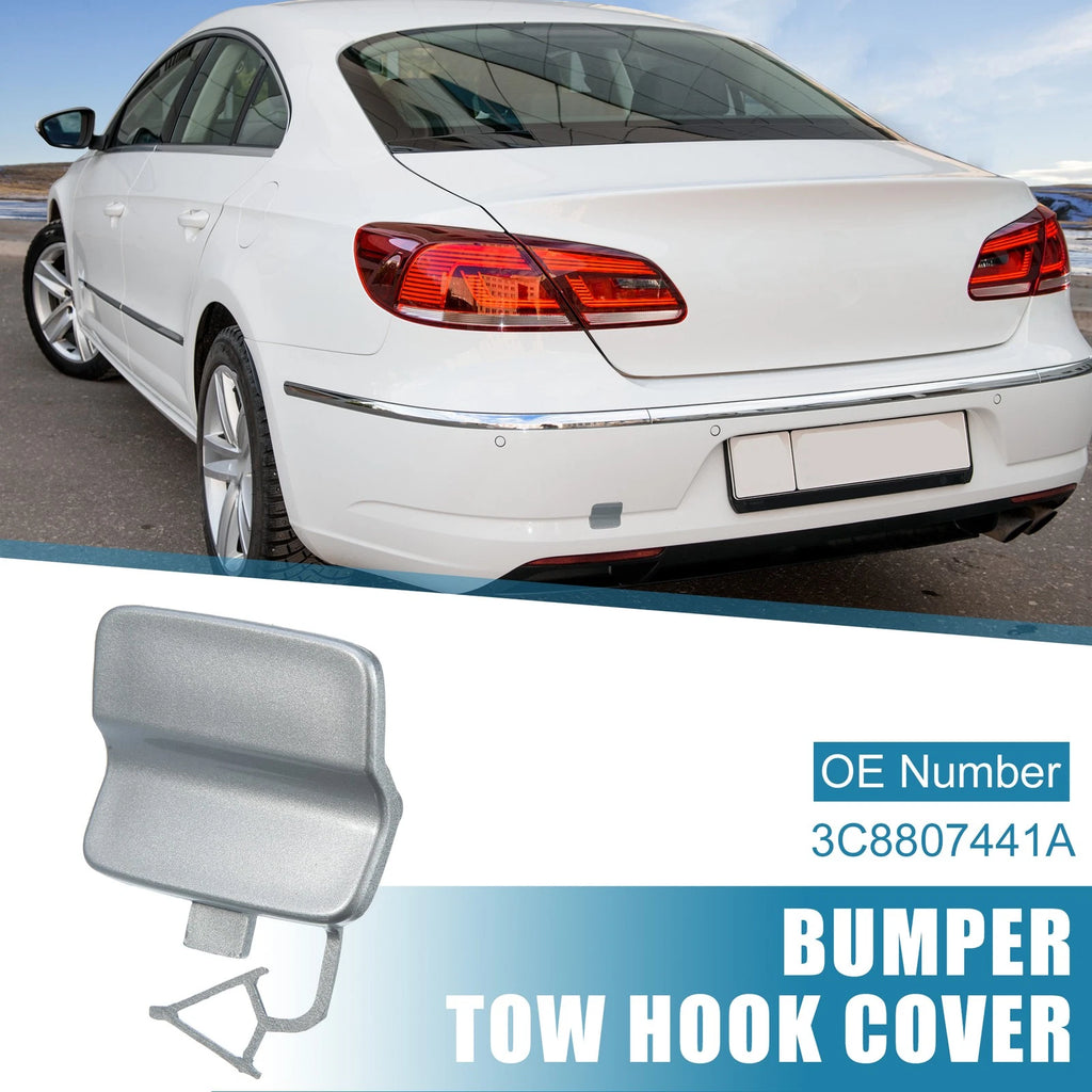 Rear Bumper Tow Hook Cover Replacement for Volkswagen Passat CC (2013–2017)