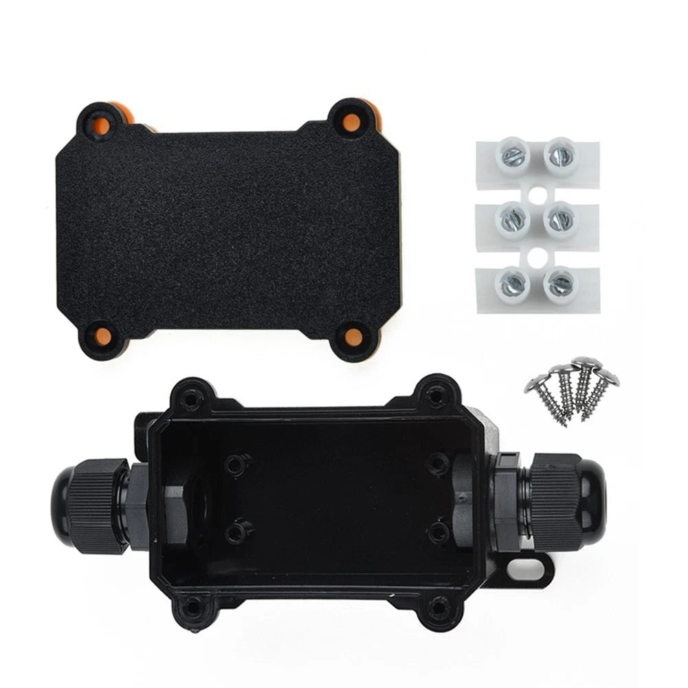 2 Way Electrical Junction Box Cable Wire Connectors IP68 for Universal Use