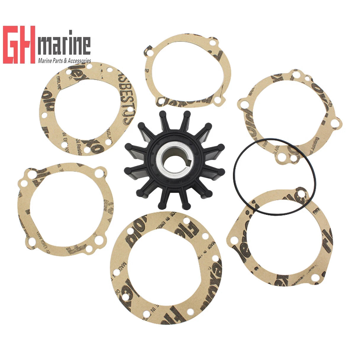 Water Pump Impeller Kit for Volvo Penta Engine (Inboard)