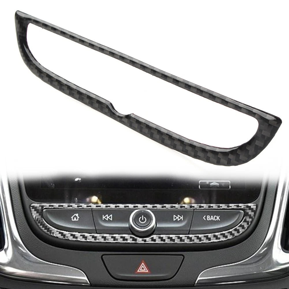 1 Pcs Car Middle Console Navigation Panel Trim For Chevrolet Equinox 2018-2021