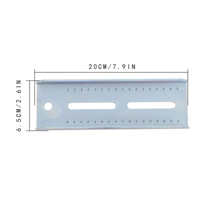 Set of 4 Galvanized Swivel Top Bunk Bracket Kit for Boat Trailer 2x3