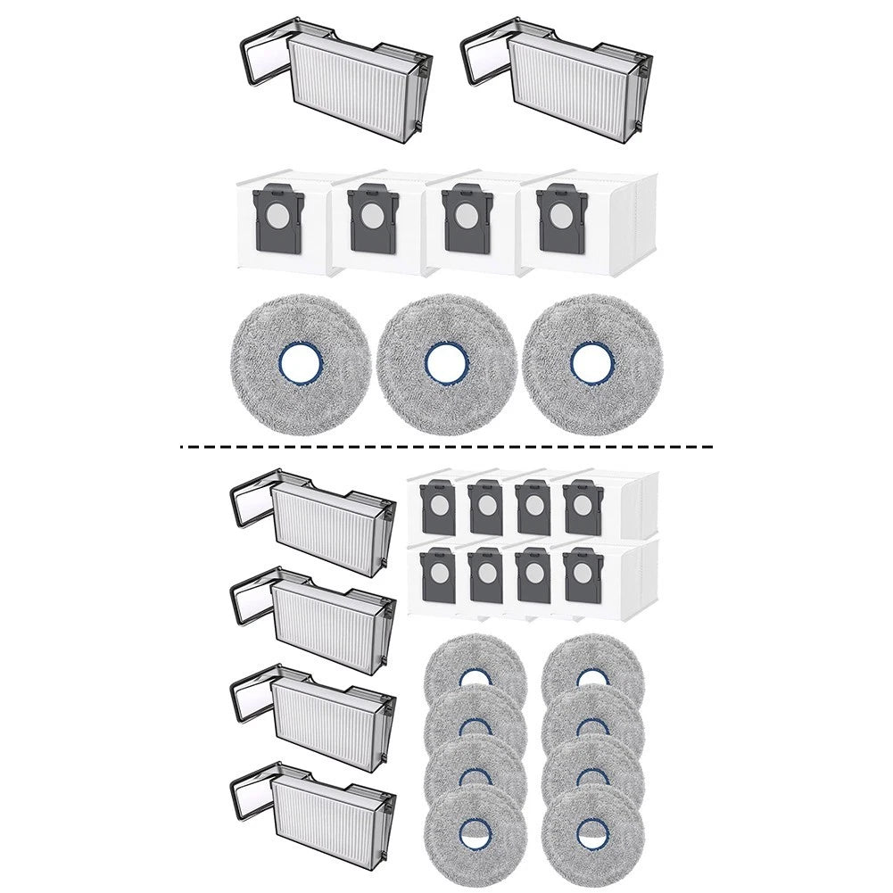 Complete Cleaning Accessory Kit for Dreame X60 Max Ultra, X60 Master