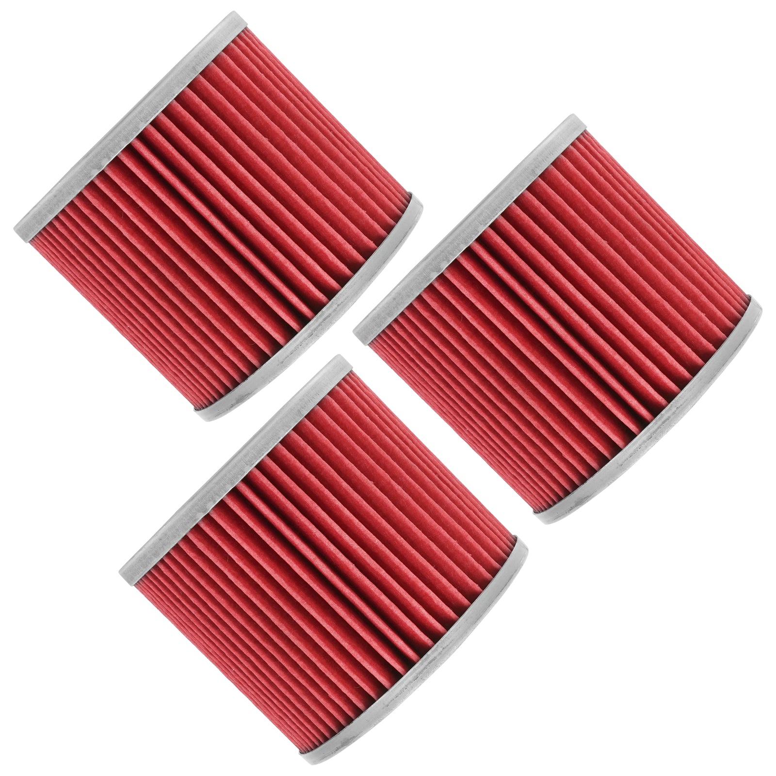 Oil Filter 3-Pack Replacement for Suzuki GSX400 Impulse 400 (1980–1990)