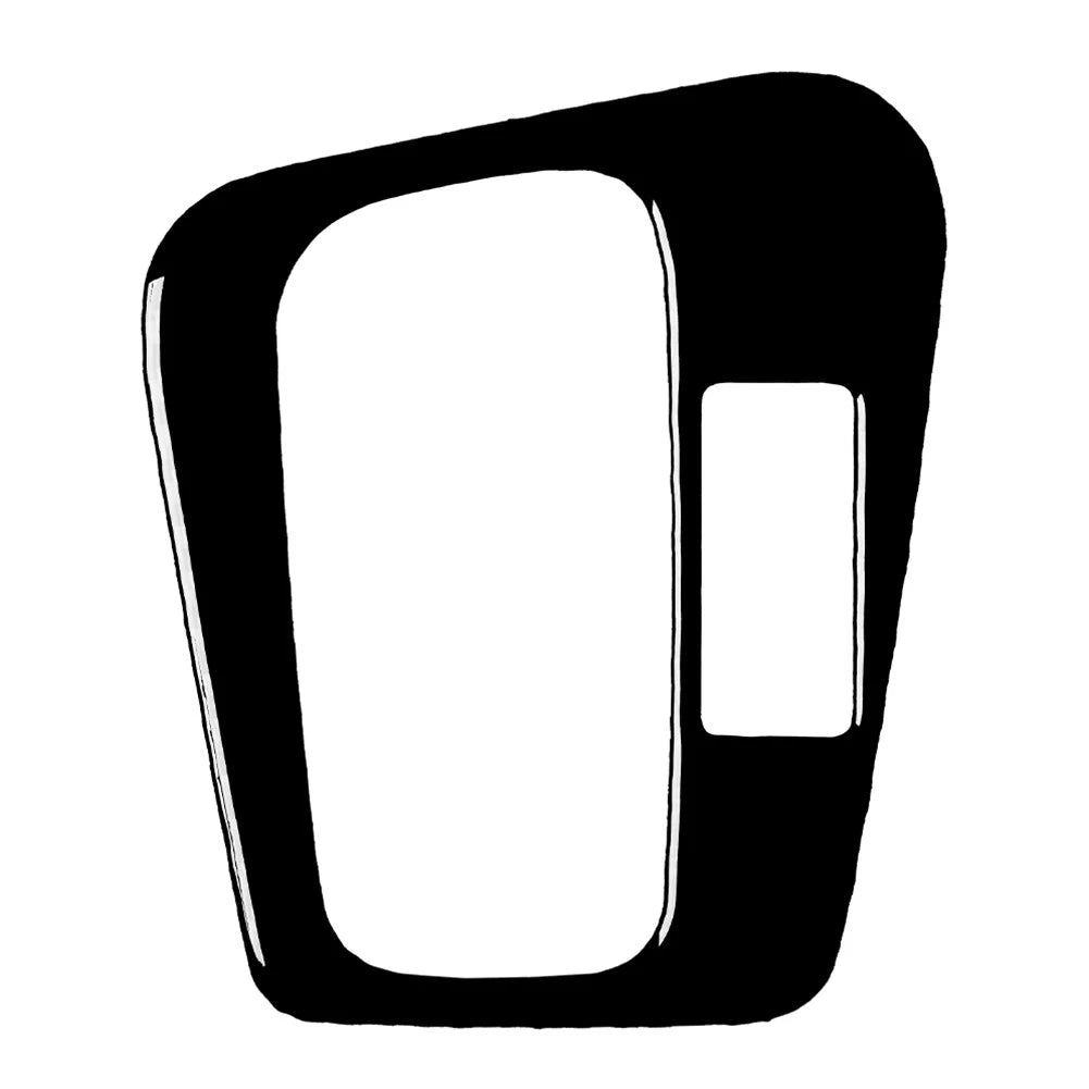 Black Console Gear Shift Panel Cover Trim for BMW 3 Series E36 (1991–1999)