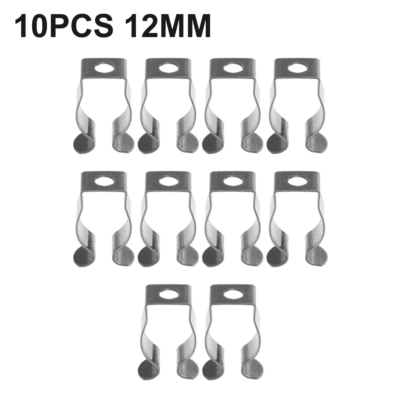 Space Saving Spring Terry Clips for Organizing Garage Tools
