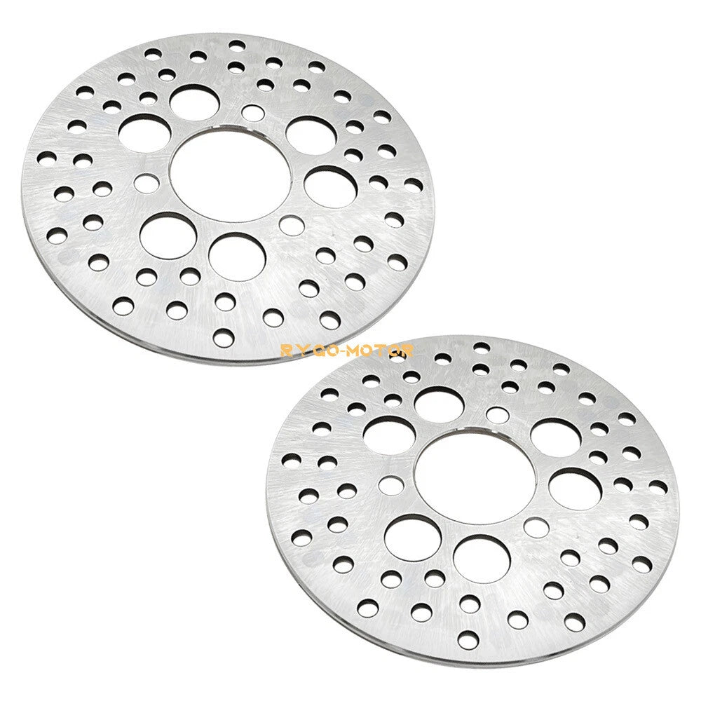 2x Front Brake Discs Rotor for Kawasaki Mojave 250 (1987–2004) 41080-1171