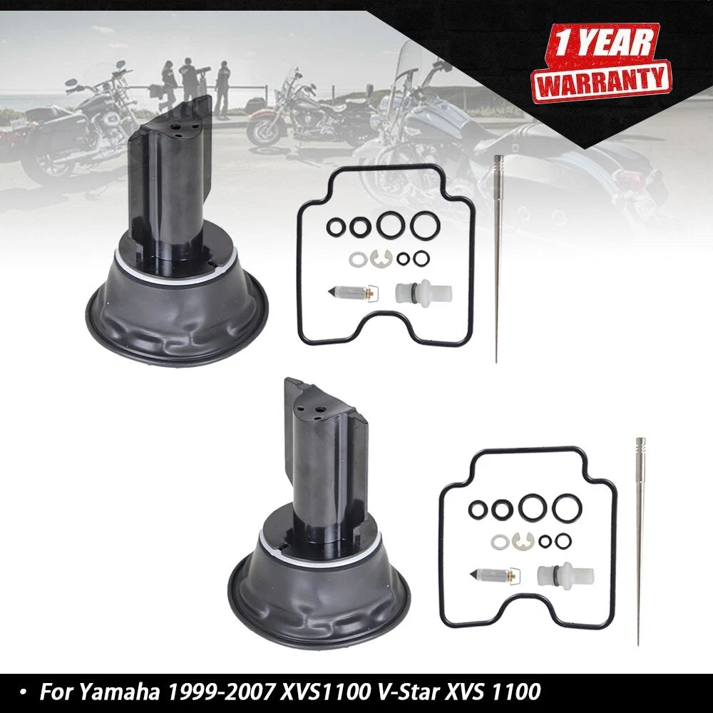 Carburetor Repair Kit Diaphragm for Yamaha XVS1100 (1999–2007)