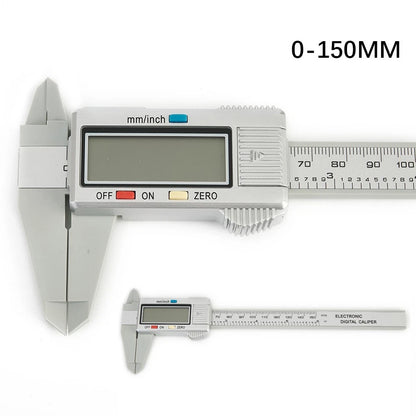 Vernier caliper Electronic Carbon Fiber Meter Ruler Gauge Workshop Useful