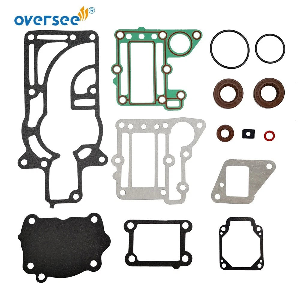Power Head Gasket Kit for Yamaha 2T 4HP 4AC Outboard (6E0-W0001-A4, 6E0-W0001-03-0)