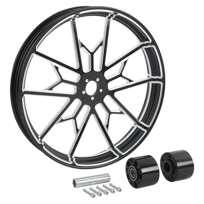 23" Front Wheel Rim & Dual Disc Hub for Harley Touring Road Glide (1997–2021)