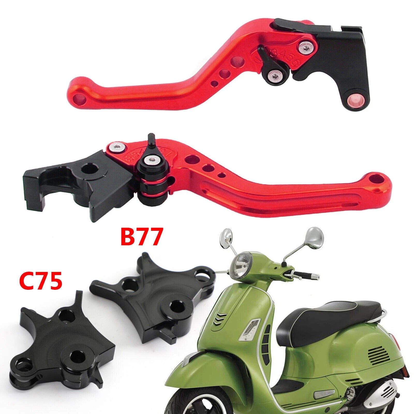 Short Clutch Brake Lever for BMW R1200GS Adventure (2014–2018) T9