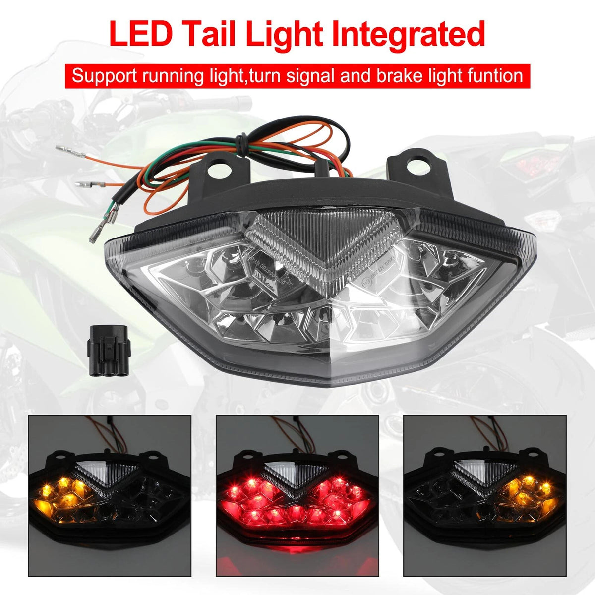 Tail Light for Kawasaki Ninja 1000, KLE 650 Versys, Z1000/SX (2020)