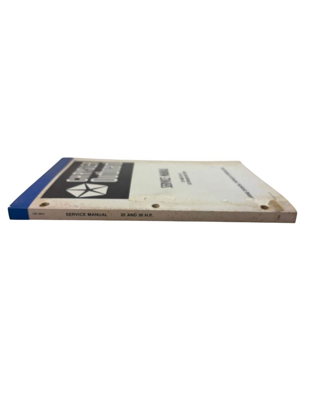 Service Manual for Chrysler Outboards OB3643 (20/30 HP)