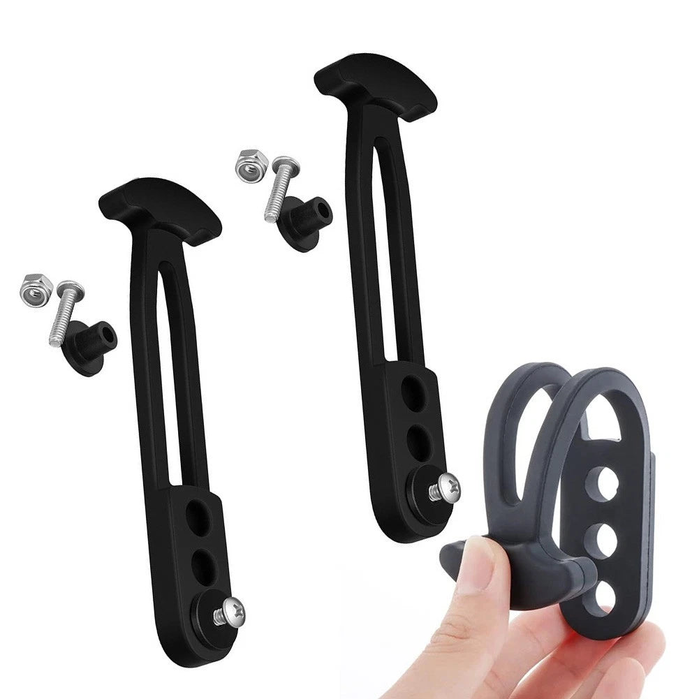 2pcs Rubber T Buckle for Ladder Cargo and Rack Securing