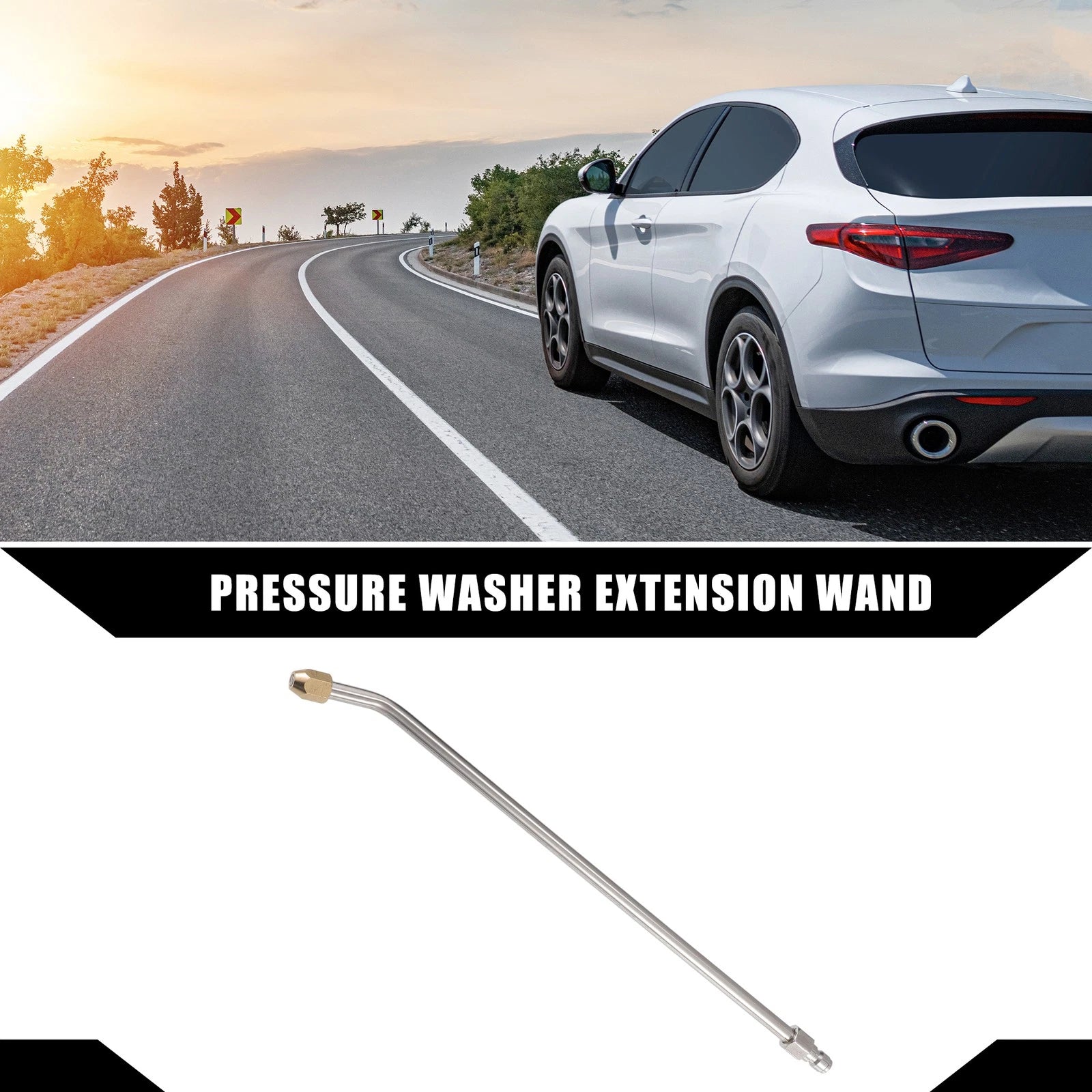 Pressure Washer Extension Wand Replacement Y Shape 30 Degree 35cm (Universal)