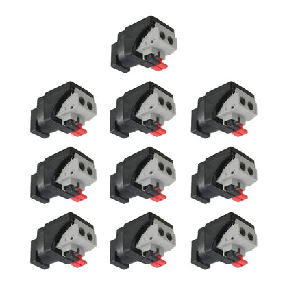 10pcs DC Power Jack 5.5mm x 2.1mm for LED 12V 24V