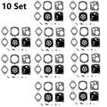 10x Carburetor Repair Kit for Stihl 041 045 050 051 (Tillotson RK-21HS)