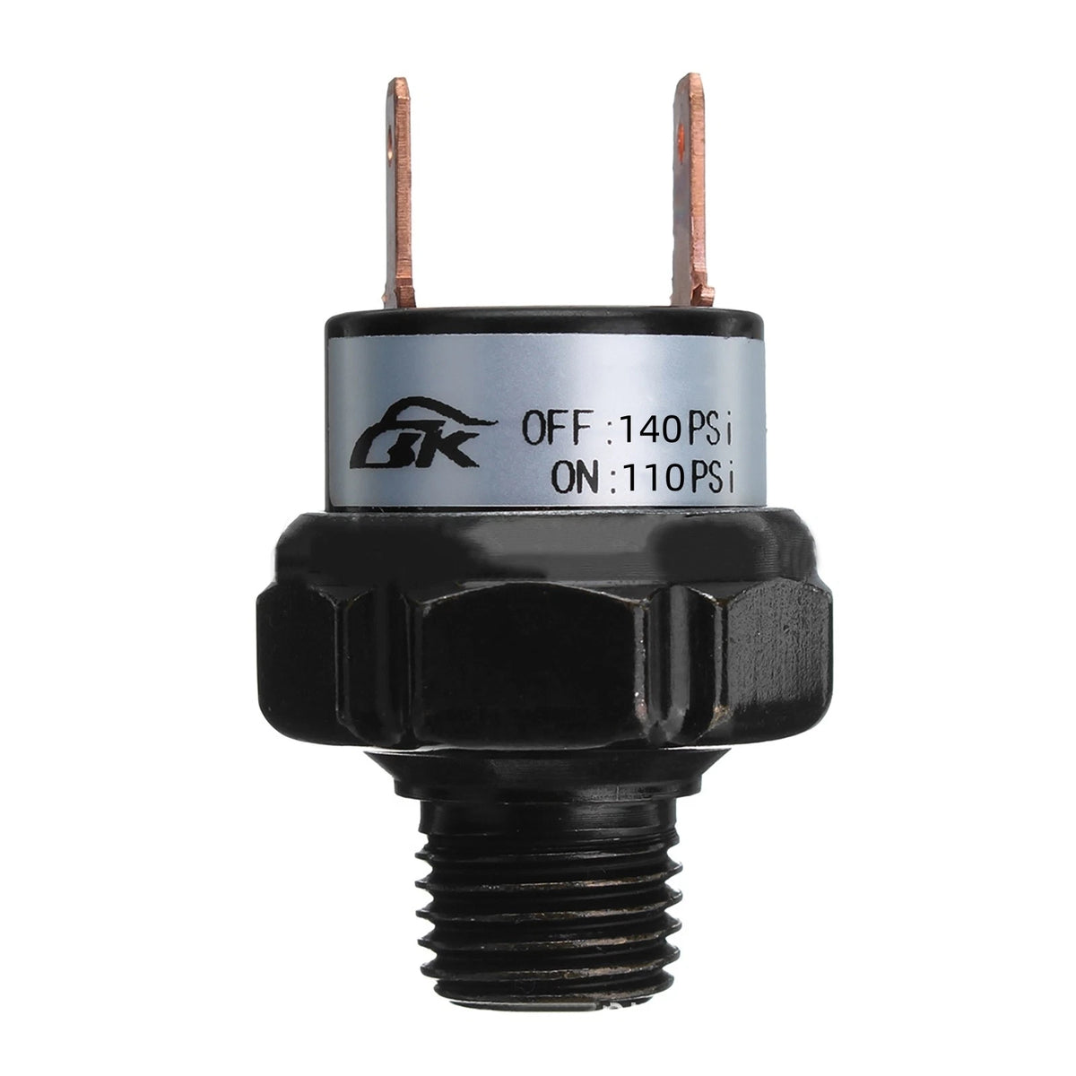 Horn Compressor Air Pressure Switch Valve for Universal Vehicles (12V/24V)