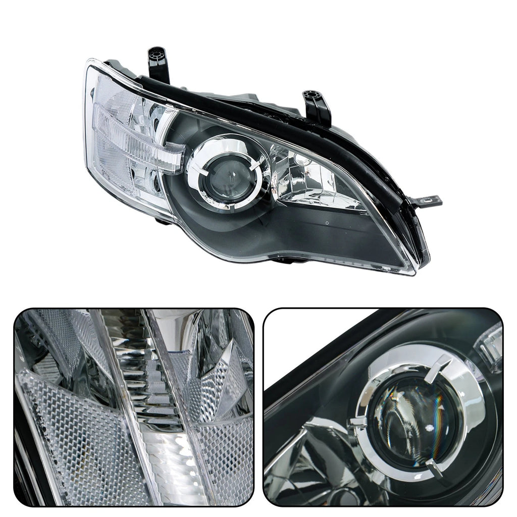 Headlight Assembly Set for Subaru Legacy/Outback (2005–2007) Halogen