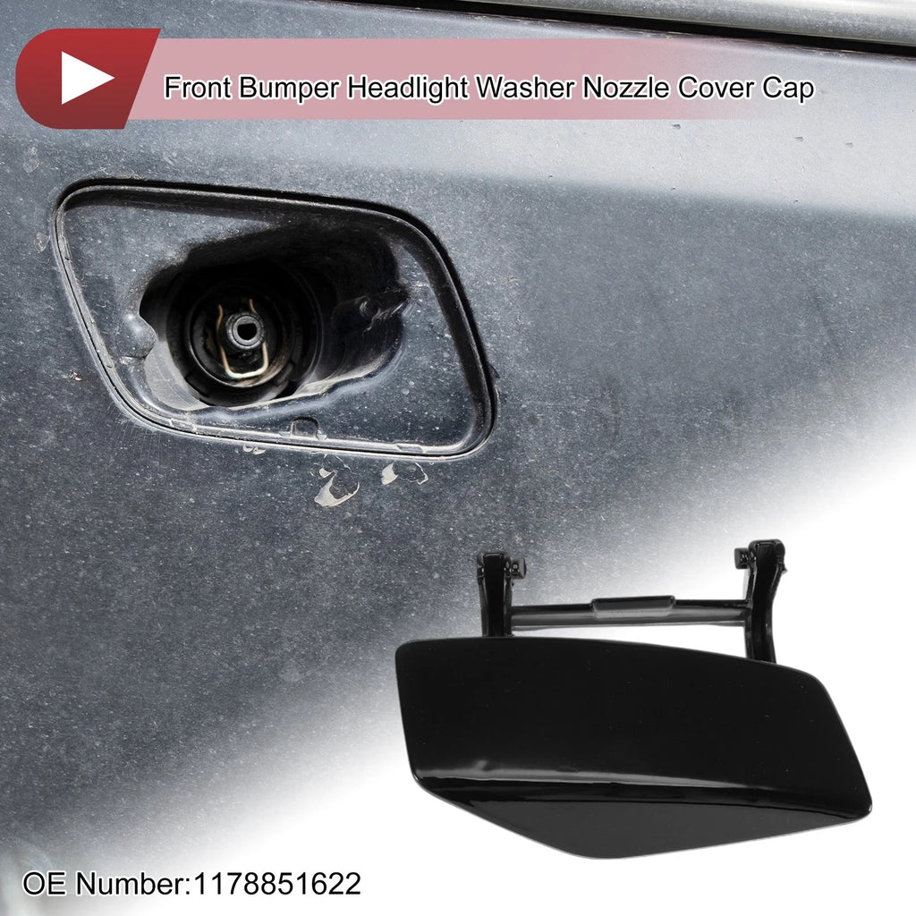 Front Right Bumper Trim Nozzle Cover Replacement for Mercedes-Benz CLA250 (2019–2021)