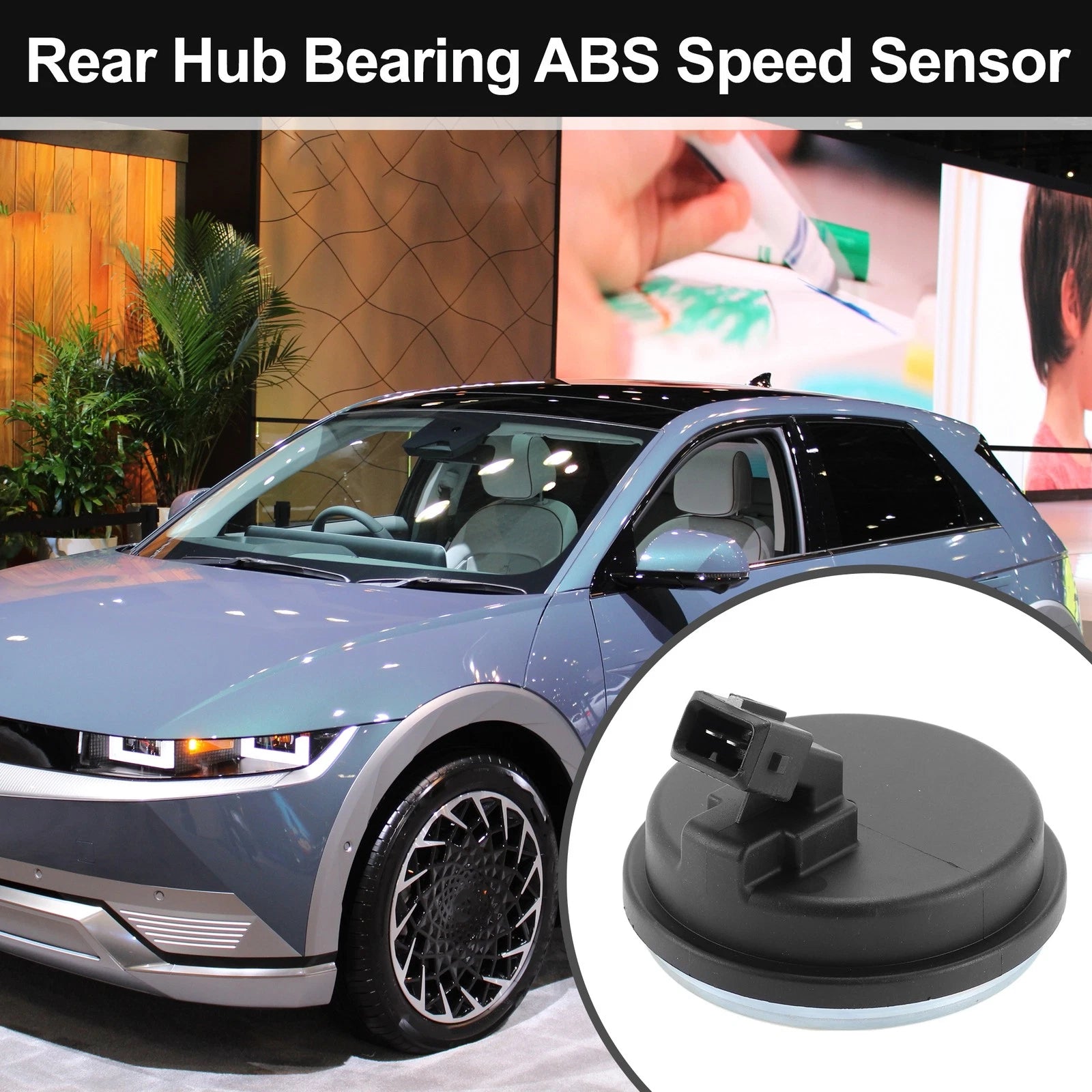 Rear Hub Bearing ABS Speed Sensor Replacement for Hyundai Elantra GT 2018-2020
