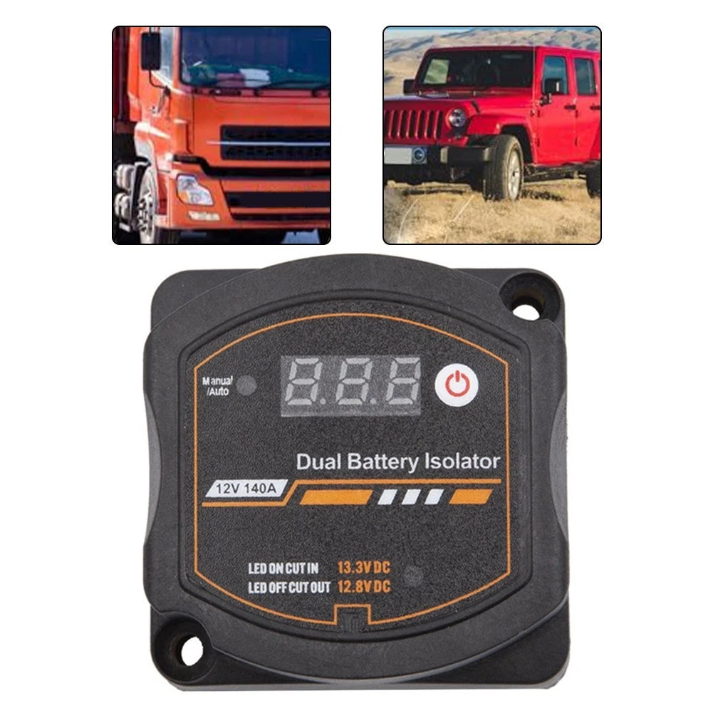 12V Battery Isolator for Marine Applications (LED Indication)